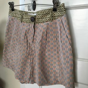 Corey Lynn Calter Silk Blend Shorts